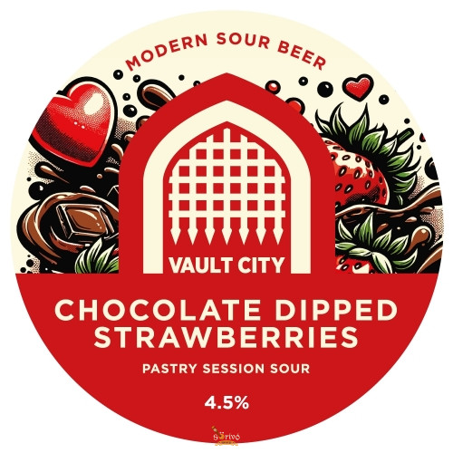 Vault City Chocolate Dipped Strawberries Sour (0,44) (4,5%)