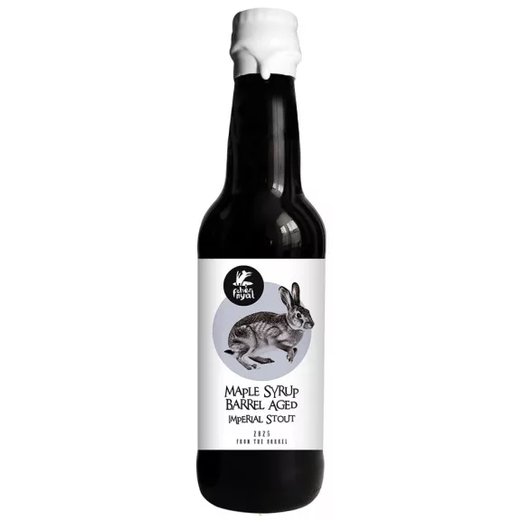 Fehér Nyúl From the Barrel Maple Syrup Barrel Aged Imperial Stout /hordóérlelt/ (0,33L) (12,3%) Fehér Nyúl From the Barrel Maple Syrup Barrel Aged Imperial Stout /hordóérlelt/ (0,33L) (12,3%)