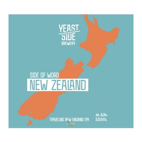 Yeast Side New Zealand - Traveling New England IPA (0,33L) (6 %)