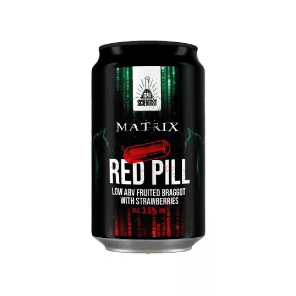 Mad Scientist The Matrix - RED PILL (0,33L) (3,5 %) Mad Scientist The Matrix - RED PILL (0,33L) (3,5 %)