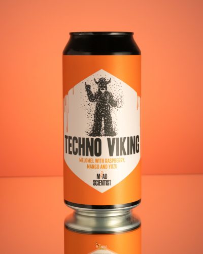 Mad Scientist Techno Viking (0,44L) (7,6%), Málnás-Yuzus-Mangós Mézsör, Mézsör - Mead, Bragott, Mad
