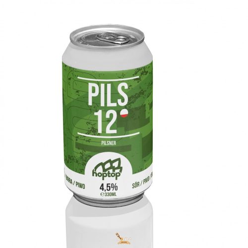 Hoptop PILS12° (0,33L) (4,5%)Pilsner