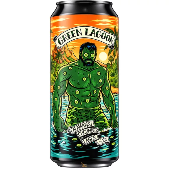 Mad Scientist - Green Lagoon (0,44L) (4,2 %) Mad Scientist - Green Lagoon (0,44L) (4,2 %)