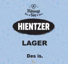 LöWOLF - Kőszegi Hientzer Lager  0,44L) (5.2 %)