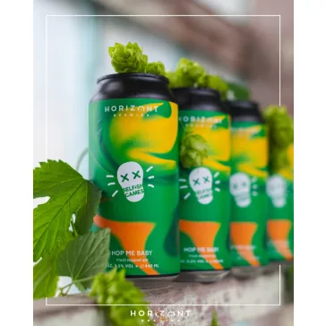   Horizont Selfish Games – Hop Me Baby Wet Ipa  (0,44L) (5,5 %)
