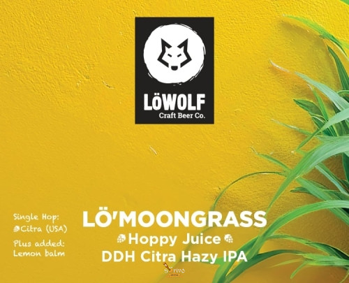 LöWOLF - Hoppy Juice –  Lö’moongrass   (0,33L) (6.1 %)