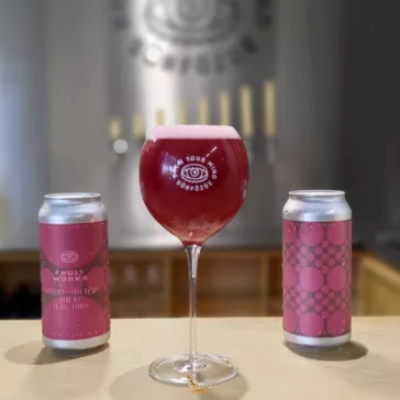   Brew Your Mind Fruit Works Raspberry  Sour Cherry (0,44) (5,5%)