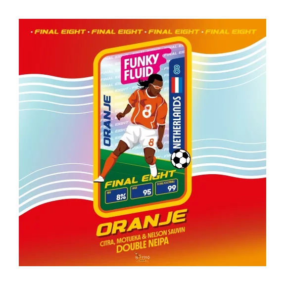 Funky Fluid  - Oranje  - Dupla IPA  (0,5) (8 %)