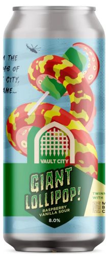 Vault City  Brewing  Giant Raspberry Vanilla Lollipop   (0,44) (8 %)