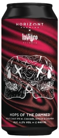Horizont - InVitro - Selfish Games - Hops of the Damned   (0,44L) (6,2%)
