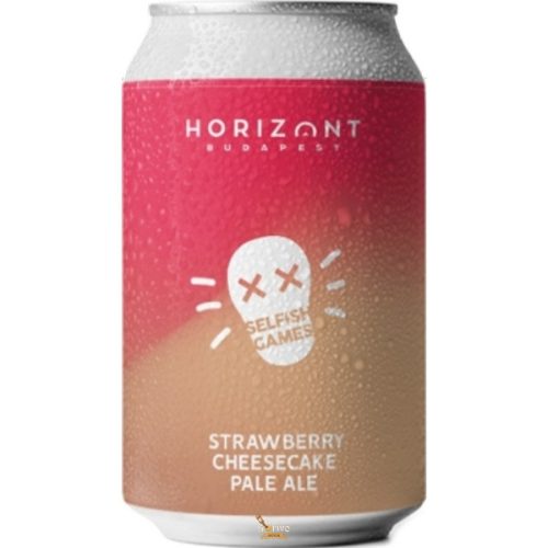 Horizont Selfish Games Strawberry Cheesecake Pale Ale (0,33L) (6,2%)Milkshake Pale Ale