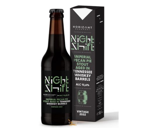 Night Shift Vintage 2022 / Imperial Pecan Pie Stout Tennessee whiskey hordóban érlelve
