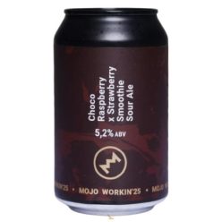   Monyo MOJO WORKIN'25  Choco Raspberry x Strawberry Smoothie Sour (0,33L) (5,2 %)