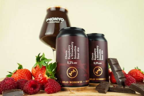 Monyo MOJO WORKIN'25  Choco Raspberry x Strawberry Smoothie Sour (0,33L) (5,2 %)