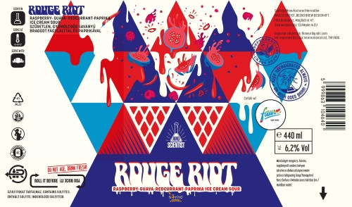 Mad Scientist Rouge Riot Ice Cream Smoothie Sour   (0,44) (6,2 %)