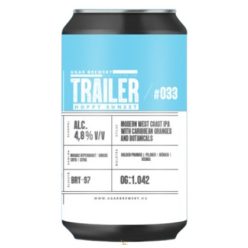 Ugar Trailer 33  -  HOPPY SUNSET  IPA  (0,33L) (4,8 %)