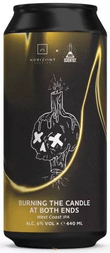 M10 SCIENTIST- West Coast IPA-   Horizont - Burning the Candle At Both Ends   (0,44L) (6 %)