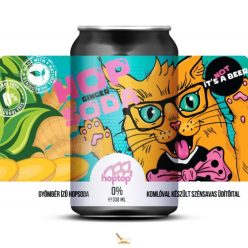   HopTop - HOPSODA GYÖMBÉR  0% - komlóval készült szénsavas üdítőital  (0,33L) (0%)
