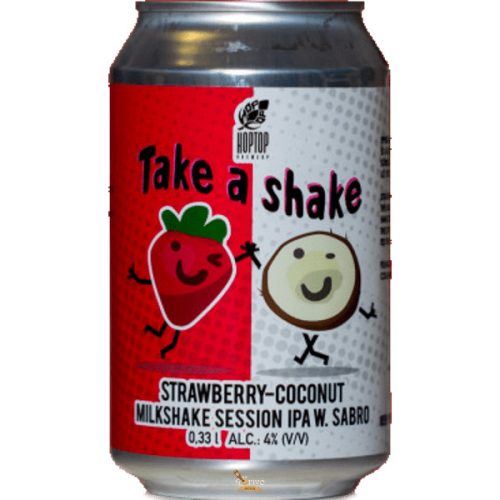 Hoptop Take a Shake (0,33L) (4%)Milkshake  Session IPA