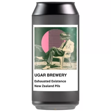   Ugar SPECTRUM SERIES  – Exhausted Existence - New Zealand Pilsner  (0,5L) (5,2 %)