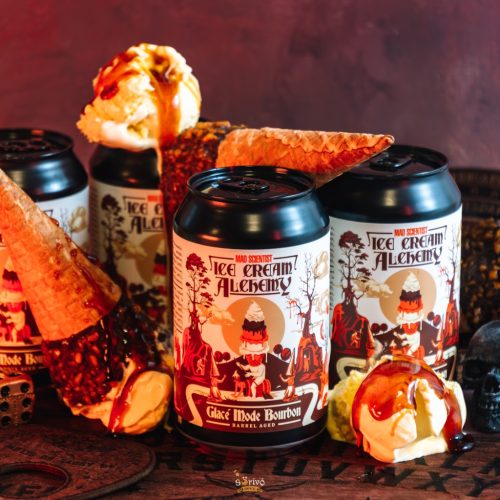 Mad Scientist Ice Cream Alchemy Glacé Mode Bourbon (0,33L) (12,4%)