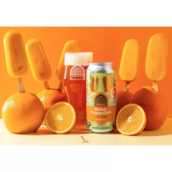 Vault City Brewing - Orange Creamsicle (0,44) (4,8 %) Vault City Brewing - Orange Creamsicle (0,44) (4,8 %)