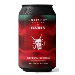   Horizont x Badin - Elemental Darkness / Dirty Chai Imperial Stout  (0,33L) (8,5%)