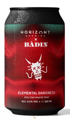 Horizont x Badin - Elemental Darkness / Dirty Chai Imperial Stout  (0,33L) (8,5%)
