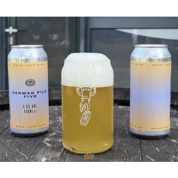 Brew Your Mind German Pils FIVE  (0,44) (5 %)