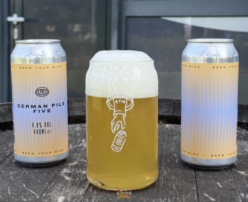 Brew Your Mind German Pils FIVE  (0,44) (5 %)
