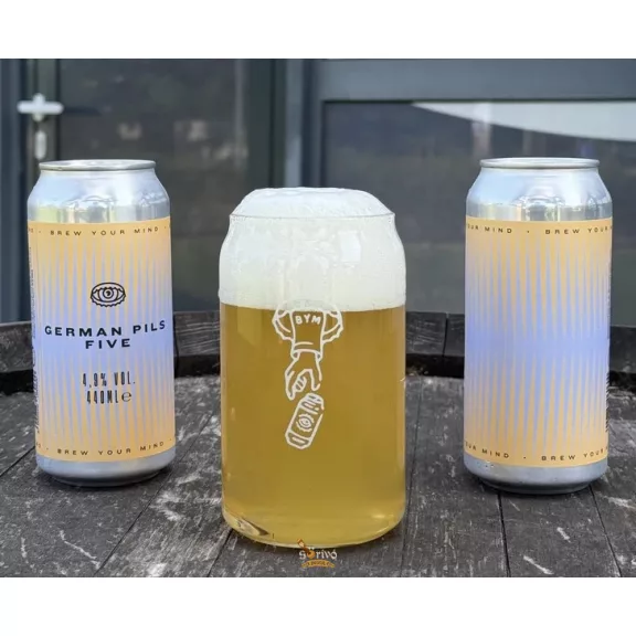 Brew Your Mind German Pils FIVE (0,44) (5 %) Brew Your Mind German Pils FIVE (0,44) (5 %)