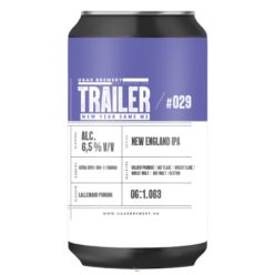 Ugar Trailer 29 - New Year Same Me   NEIPA  (0,33L) (6,5 %)