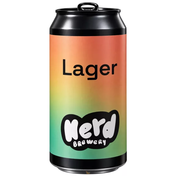 NERD Brewery - Lager (0,44 L) (4,9 %) NERD Brewery - Lager (0,44 L) (4,9 %)