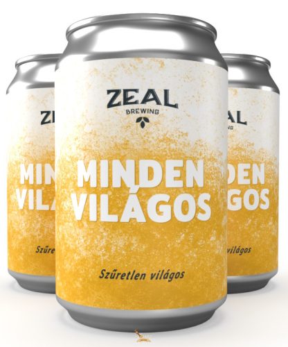ZealBrewing  Minden világos!  (0,5L) (4,7%)