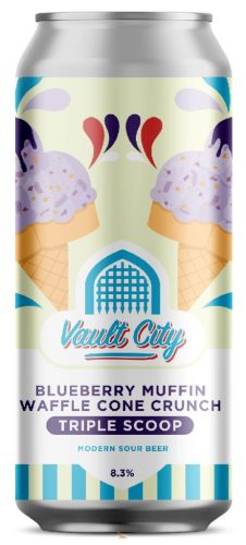 Vault City Blueberry Muffin Waffle Cone Crunch Sour   (0,44) (8.3 %)