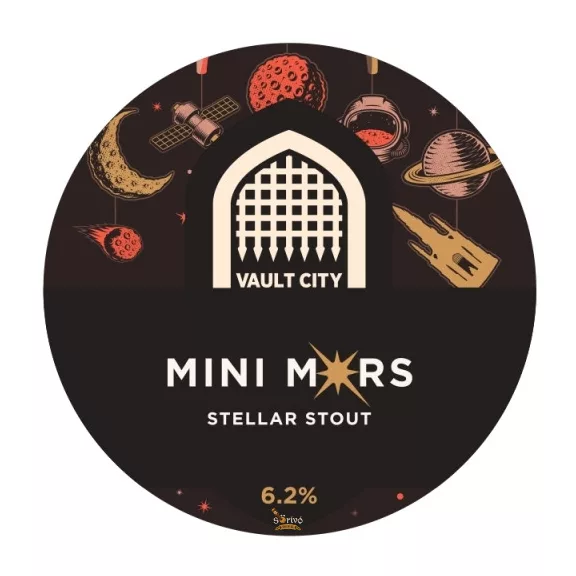 Vault City Mini Mars Stout (0,33) (6,2%) Vault City Mini Mars Stout (0,33) (6,2%)