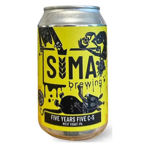 Sima Brewing - 5 Years - 5 C-s (0,33L) (6,5 %) Sima Brewing - 5 Years - 5 C-s (0,33L) (6,5 %)