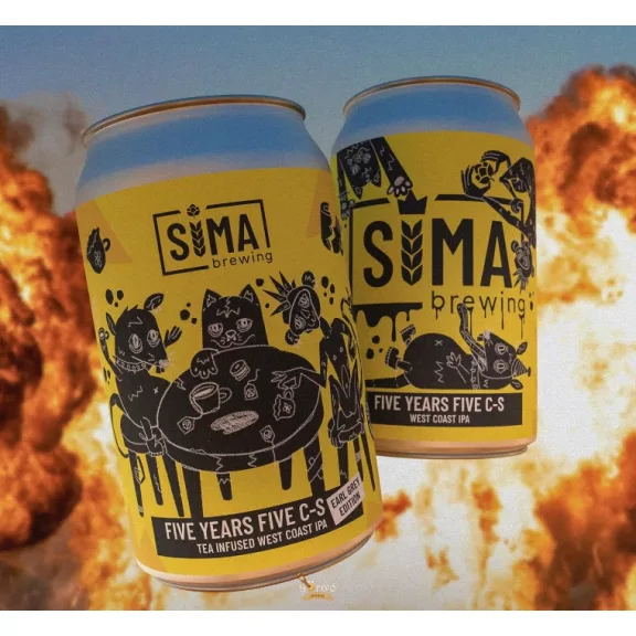 Sima Brewing - 5 Years - 5 C-s (0,33L) (6,5 %) Sima Brewing - 5 Years - 5 C-s (0,33L) (6,5 %)
