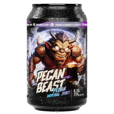   Vaskakas Sörfőzde Pecan Beast Imperial Stout  (0,33L) (11 %)
