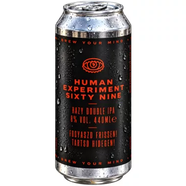   Brew Your Mind - Human Experiment  SIXTY NINE - DIPA   (0,44) (8 %)