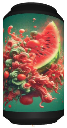 HopTails x Reketye - Melon Splash   (0,33L) (3,3 %)