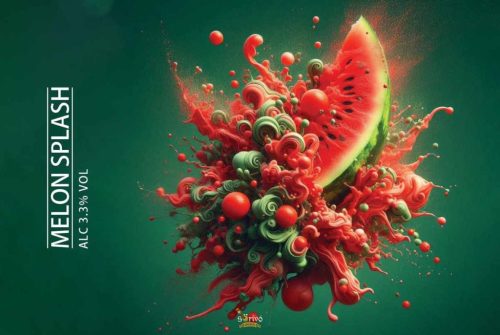 HopTails x Reketye - Melon Splash   (0,33L) (3,3 %)