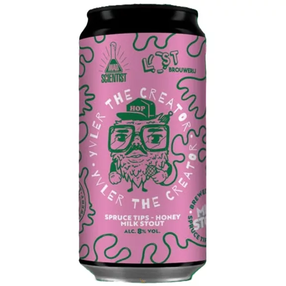 Mad Scientist Yvler The Creator Stout (0,44L) (8 %) Mad Scientist Yvler The Creator Stout (0,44L) (8 %)