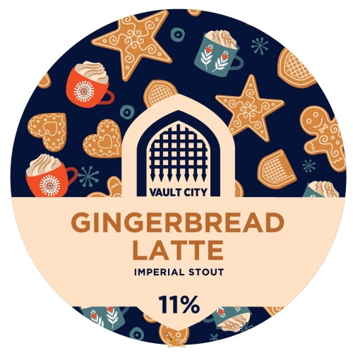 Vault City Brewing  Gingerbread Spiced Latte   (0,33) (11%)