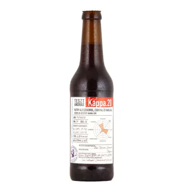   Szent András Teszt András Kappa 20  (pastry ale)   (0,33L) (7,5%)