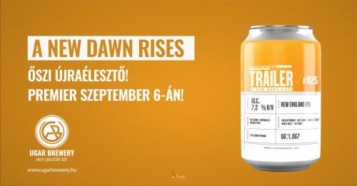 Ugar Trailer 25 - New Dawn Rises   NEIPA  (0,33L) (7,2 %)