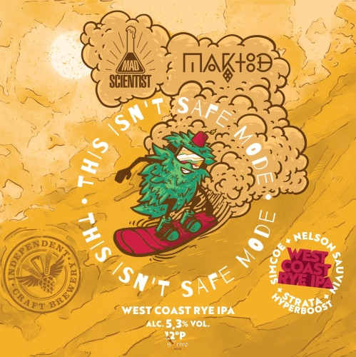 Mad Scientist - This Isn't Safe Mode  (0,44 L) (5,3 %)
