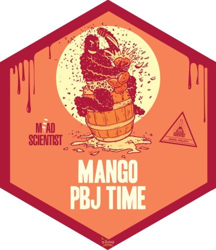 Mad Scientist Mango PBJ Time  /hordóérlelt/ (0,375L) (11 %)