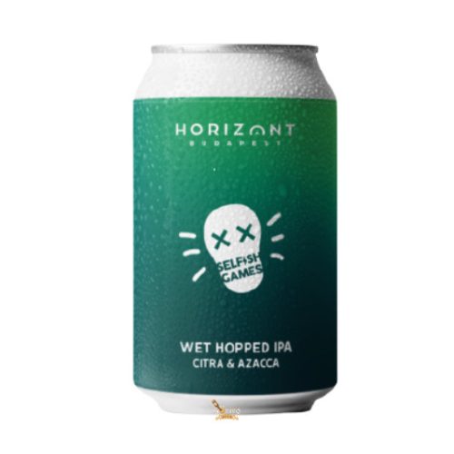 Horizont Selfish Games - Wet Hopped IPA (0,33L) (5,5%)Hazy ipa
