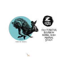 Fehér Nyúl Old Forester Bourbon Barrel Aged Imperial Stout  /hordóérlelt/  (0,33L) (12,5%)